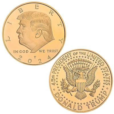 2025 US-Präsident Donald Trump Gold/Silber EAGLE Gedenkmünzen Take America Back Herausforderung Münzen IN GOD WE TRUST Souvenir