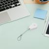 1Set Retractable Anti-Theft Cable Lock Steel Wire Automatic Safety Retractable Security Cable Holder Adjustable Length Anti-Loss 7