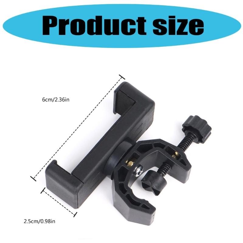 360 Swivels Phone Holder For Camera Flash Mounts Tripod Phone Mount Brackets Expansion Clamp Phone Clip Holder