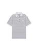NITINA Striped Collared T-Shirt Bk/St (Man)
