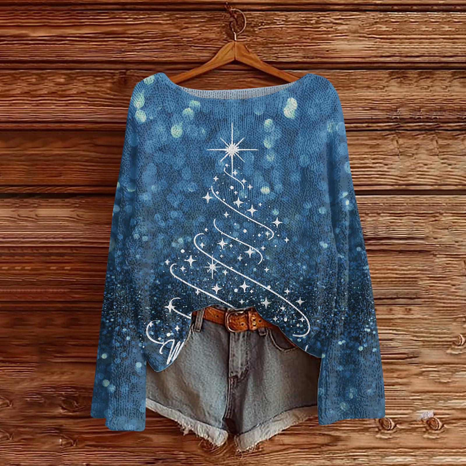 

Женский модный пуловер с круглым вырезом и длинными рукавами, вязаный топ, имитация свитера S синий