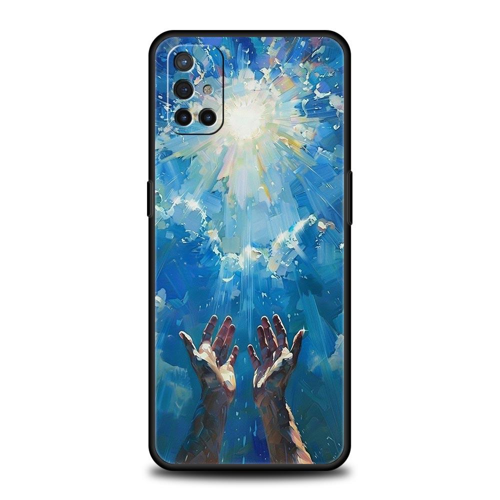Verse of The Christian Bible Jesus Case For OnePlus 13 12 11 10 9 8 7T Pro 13R 12R 10R 9RT 8T Nord N200 N30 2T CE 2 3 5G Cover