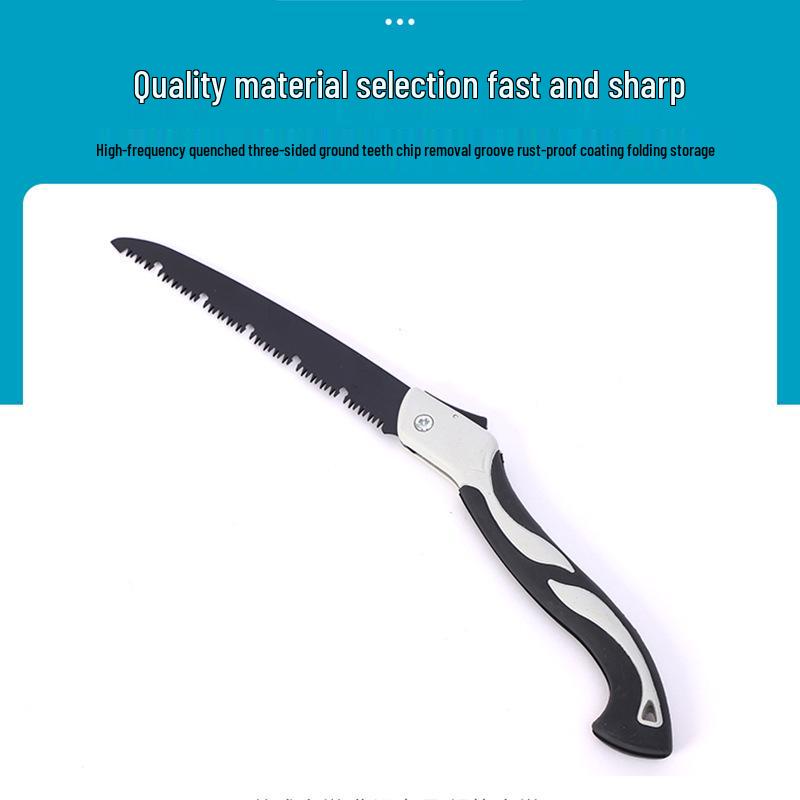 ICH260# Folding Pruning Saw for Woodworking, Gardening, and Outdoor Use