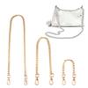 20/40/80/120cm Metal Aluminum Chains Replacement Underarm Crossbody Shoulder Handbag Bags Strap Extension Chains DIY Accessories