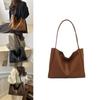 Vintage Fashion Large Capacity Tote Bag For Women Stylish Work Commuter Handbag