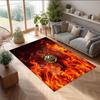 Rapid Wien FC Soccer Football Pattern Soft Area Rug Non Slip Indoor Floor Carpet Sports Decor Mat for Bedroom