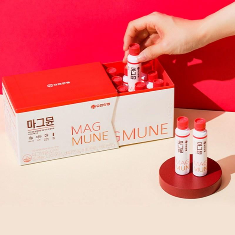 Yuhan Corporation Magnmune Trinkbares Magnesium Umfassender Nährstoff 15 St., 375 ml, 1 Einheit