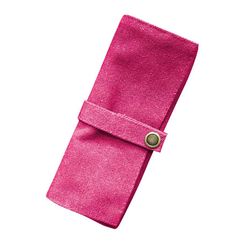 Watch Band Roll Organizer With 5 Slots Storage Box Strap Smart Bag Leather Handmade Travel Case