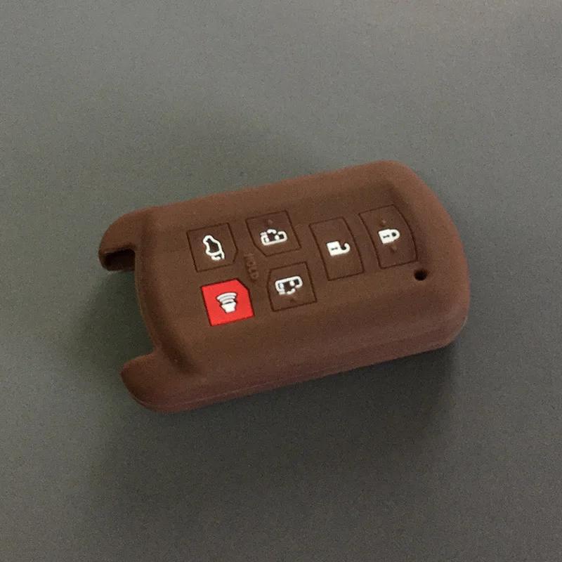 Silicagel Auto Schlüsselanhänger Hülle für toyota sienna Fernbedienung Schlüssel