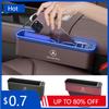 VBTYB1 2025 Гарячий для A B C E V R-Class A45 C43 CLA GLA GLB GLC SLK SL Організатор щілини сидіння автомобіля USB-зарядка Багатофункціональний St