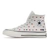 Converse Chuck 70 Embroidered Lips High Love Me - Vintage White Unisex Sneakers University-Red A01601C