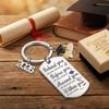 Stainless Steel Graduation Cap Keychain Bag Decoration For 2026 Commencement Academic Keepsake Graduation Gift