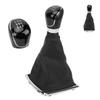 Car Manual Gear Shift Knob Dust Cover Shifter Protection PU Leather Replacement for   MK2 2