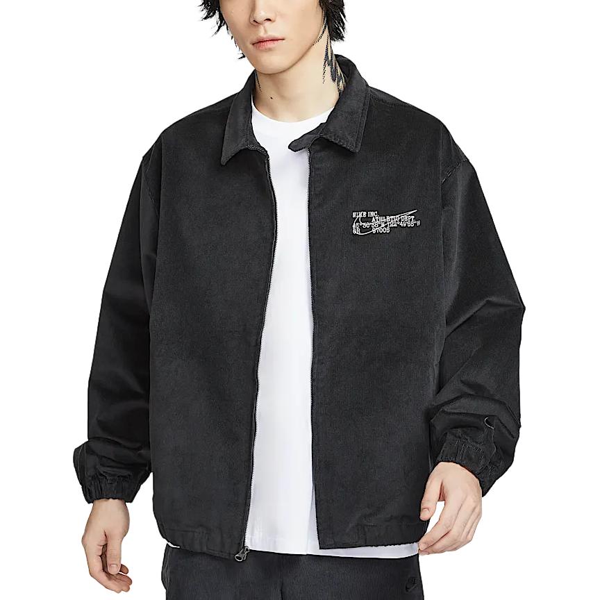 Nike Sportswear FW25 Minimalist Fashion Comfortable Jacket Men Jacket Black HV4774045