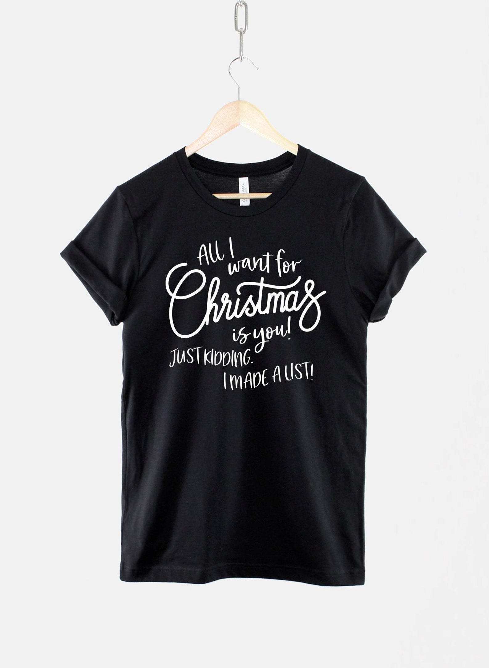 Funny Christmas T-Shirt, Sarcastic Slogan Tee, 100% Cotton (Unisex XS-6XL) S