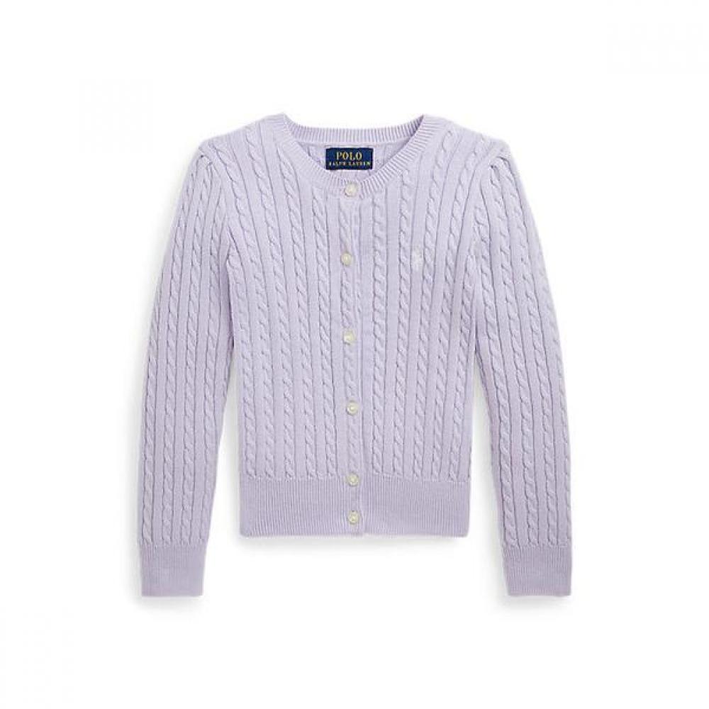 

Polo Kids Girls Mini Cable Cotton Cardigan 2 6 Years Cwposwer6820481500 2