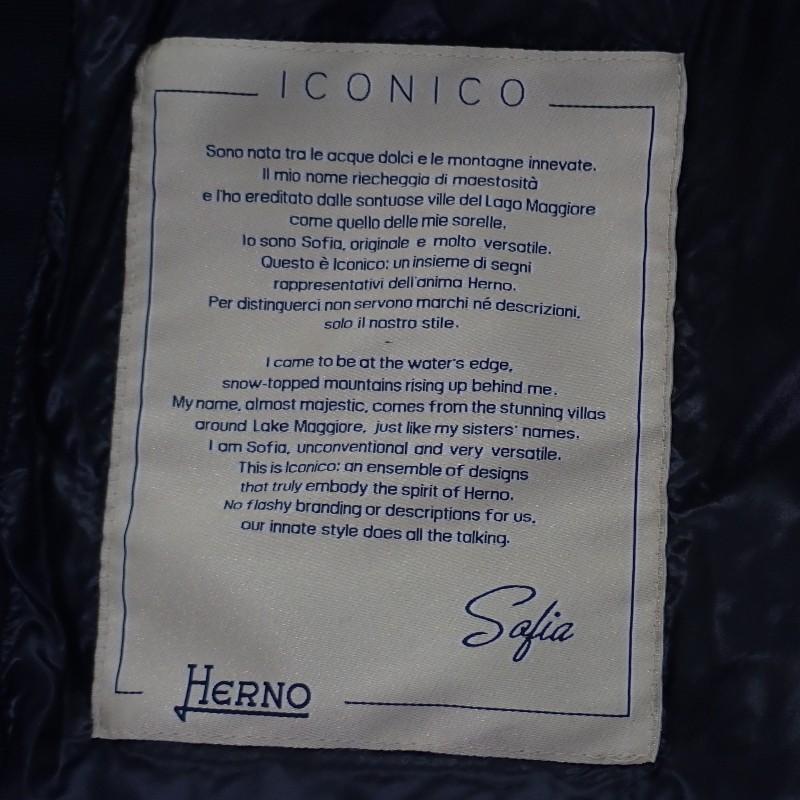 Herno  PI0046DIC120179300 38 Down jacket black Nylon Women