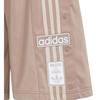Adidas Originals Neutral Court Adibreak Letter Logo Print Striped Color Block Casual Shorts Women Shorts Brown IS5258