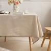 Thickened Cotton And Linen Fabric Art Beige Gray Conference Tablecloth Tablecloth Coffee Table Cloth Table Mat