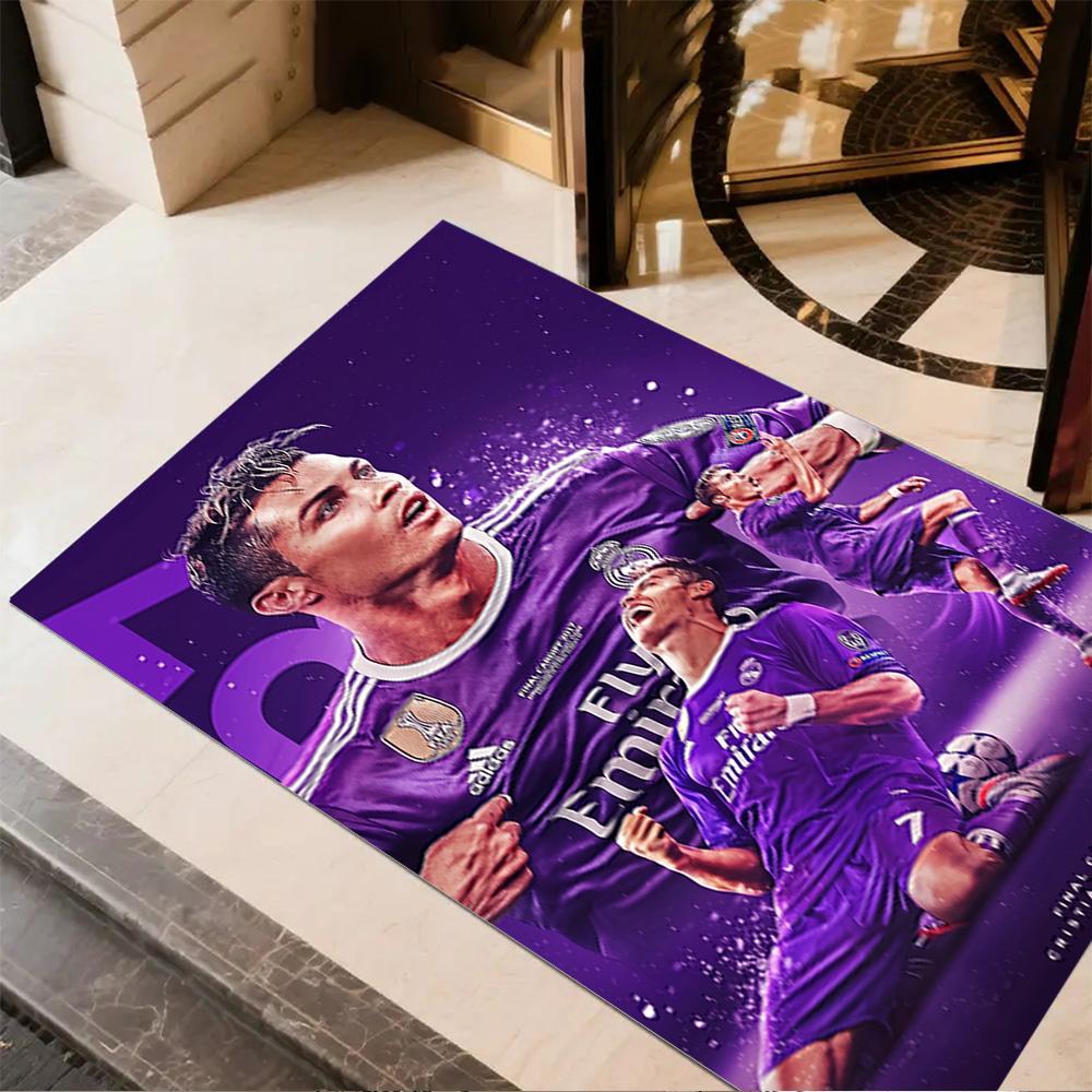 Ronaldo's Champions Moment Floor Mat Perfect for Decorate room Dining Room Bedrooms Game Room Antislip Carpet Office home decor Spiritual Gift
