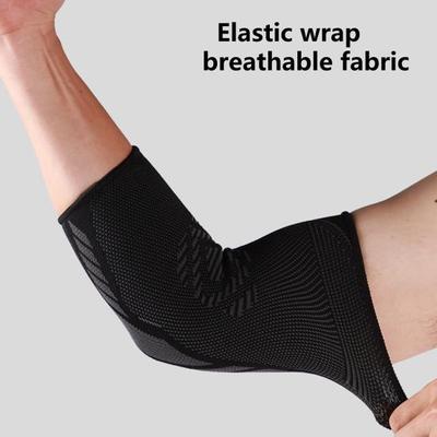 1 Paar Ellbogenbandage Hohe Dehnbarkeit Reißfest Nicht Eng Rutschfest Atmungsaktiv Schützen