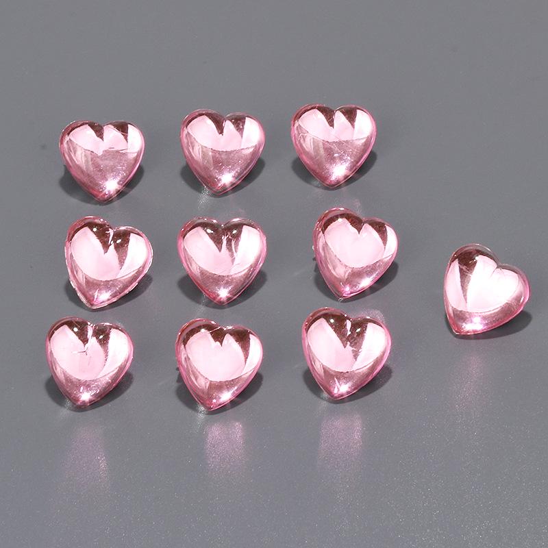 

Корейская заколка-краб маленькая с сердечком из стразов для женских плетеных причесок