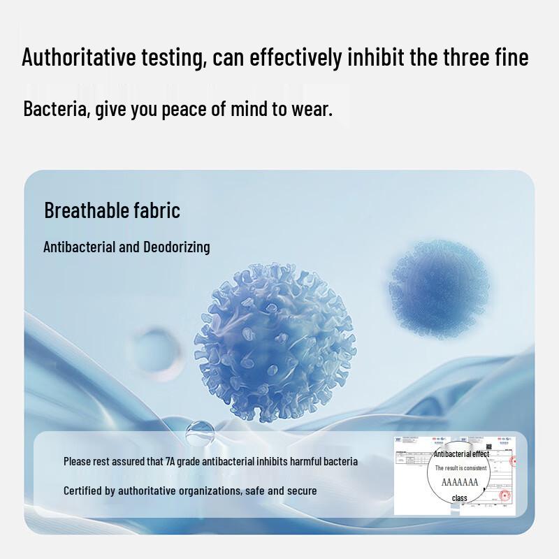 MiiOW Men's 50S Modal Seamless Antibacterial Boxer Briefs (4-Pack)