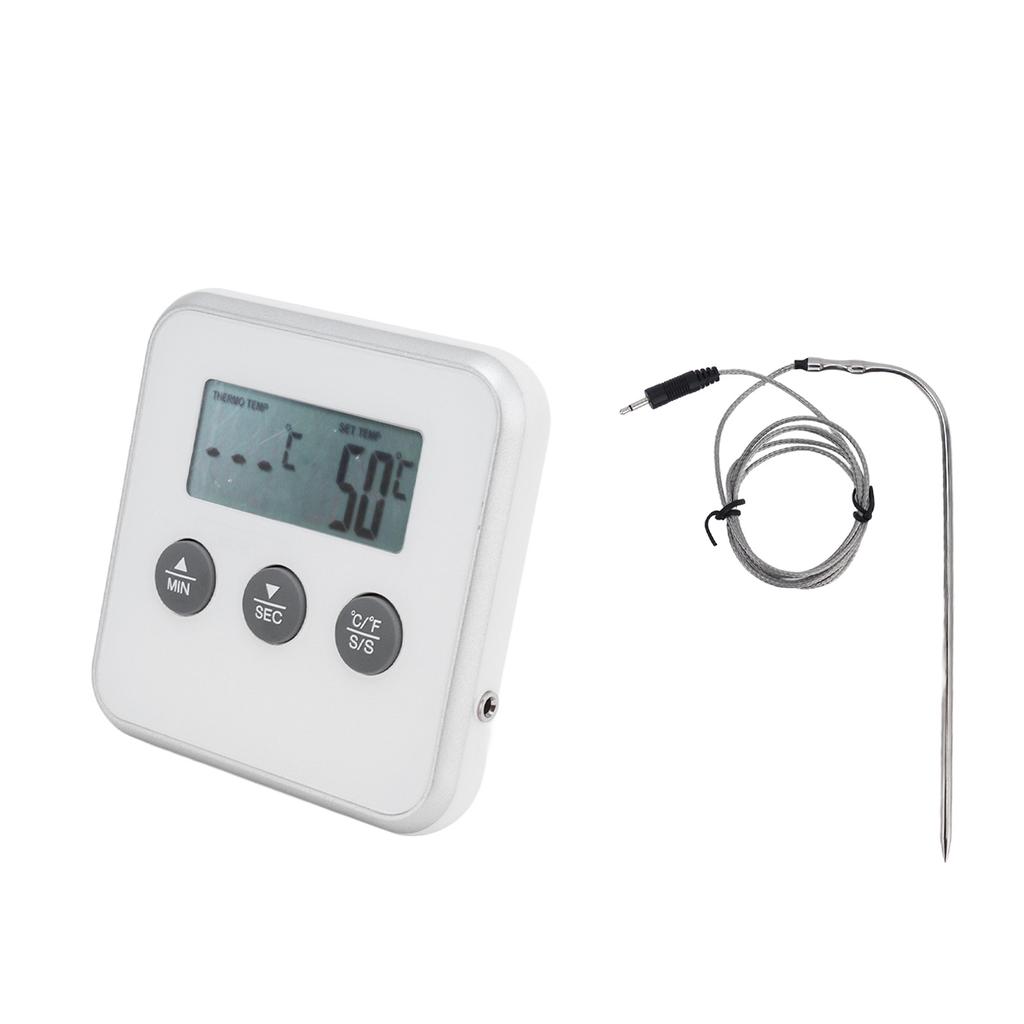 Food Thermometer Electronic LED Meat BBQ Digital Thermometer for Cooking Kitchen