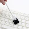 4Pcs Manual Keyboard Brush Ergonomic Long Handle Garlic Coffee Machine Cleaning Brush Household Supplies