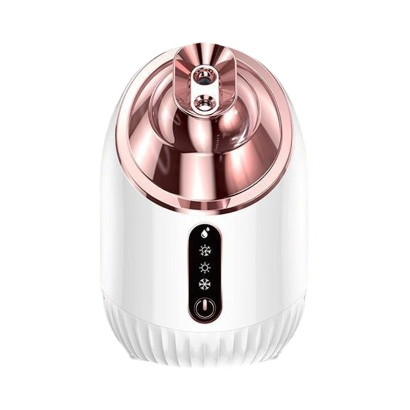 Skin Hot and Cold Face Steamer for Facial Deep Cleaning Pore Cleaner Moisturizes Calms Dry Skin Vaporizer for Spa Gifts