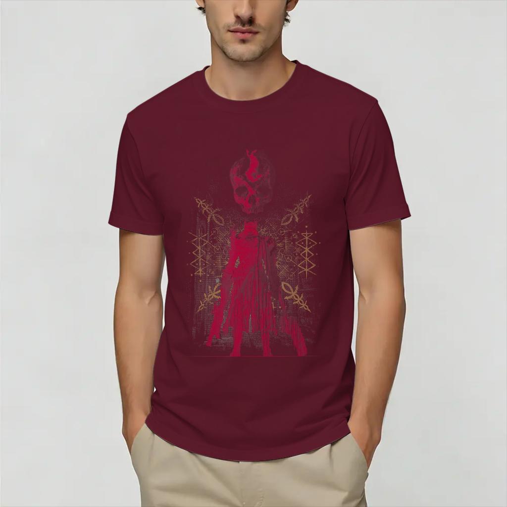 Hunter Bloodbornes T Shirt Summer Trending T Shirts Male Cotton Round Neck Oversized Top Tees Short Sleeves Funny Tshirt
