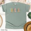 Personalized Teacher Appreciation T-shirt, Customized Educator Gift Colorful Personalized School Thank You Shirt