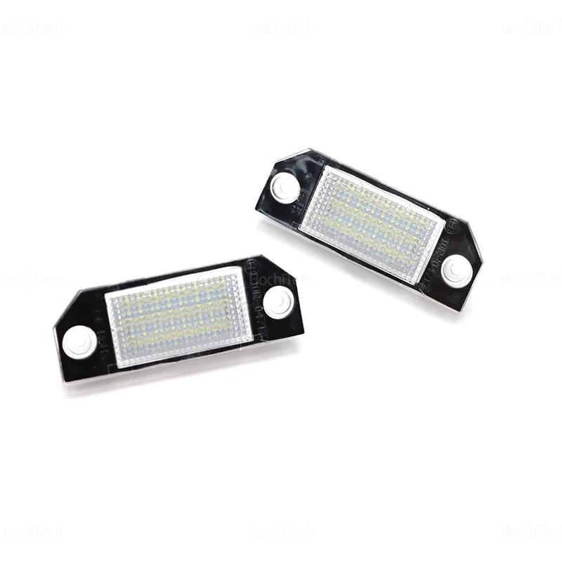 Durable White Canbus Rear License Plate Tag Light LED For Ford Focus 2 MK2 2003 04 05 06 07 2008 C-MAX