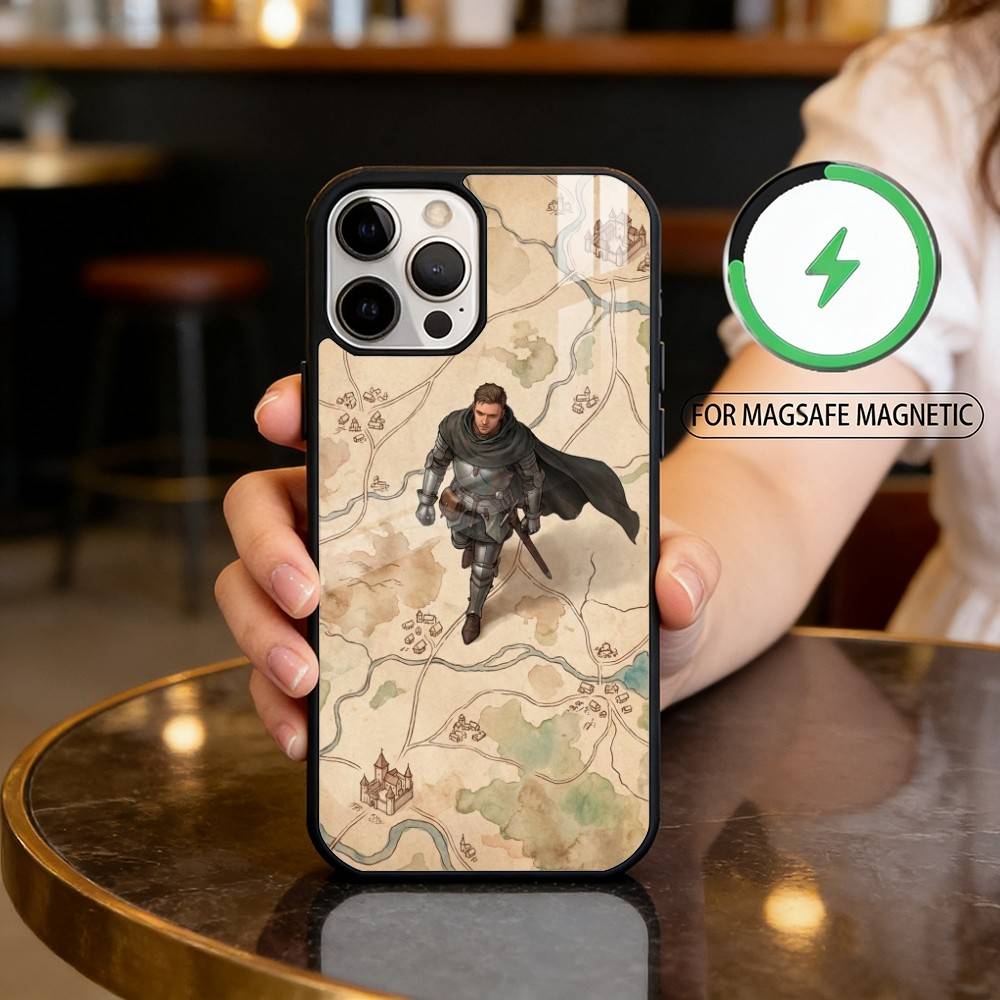 K-Kingdom C-Come D-Deliverance Magnetic For Magsafe Wireless Charging Phone Case For iPhone17,16,15,14,13,12,11 Plus,Pro Max
