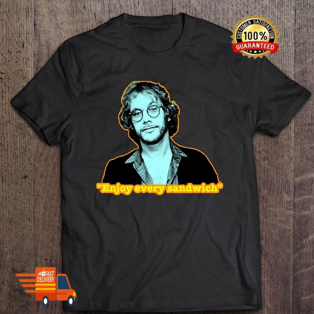 Enjoy Every Sandwich Warren Zevon T shirt All Size S-4XL Unisex T-Shirt L