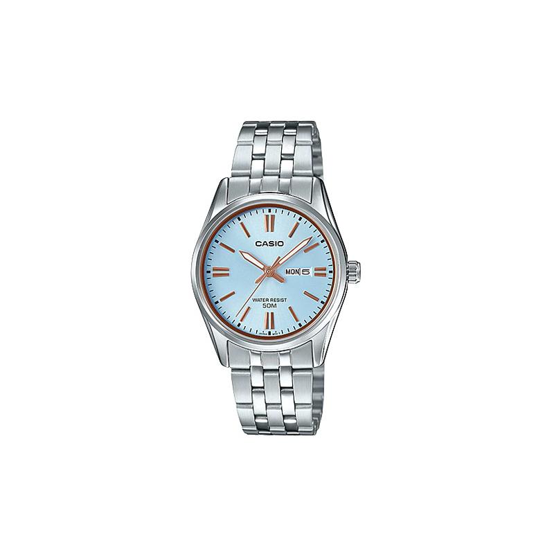 Casio STANDARD Series Quartz Movement Japanese and Korean Watch Women s Watch Blue Dial LTP-1335D-2AV синий
