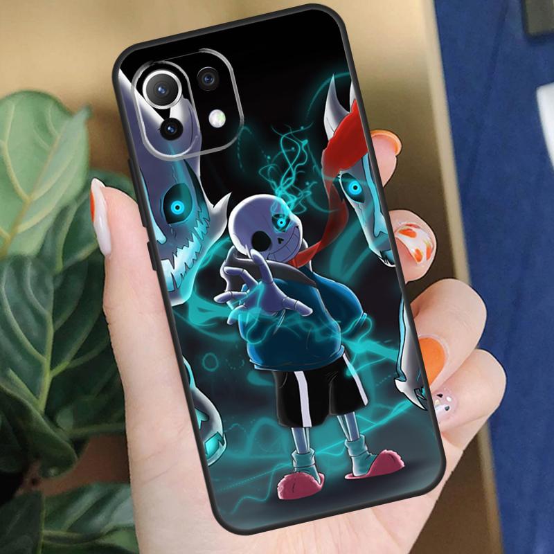 Undertale Sans Case For Xiaomi 13 14 11T 12T 13T Pro 12 Lite 12X POCO X3 X5 Pro F3 F4 X4 M5s C65 F5 Cover