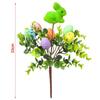 Artificial Eggs Tree Branch Foam Painting Foam Egg New Fake Plant  Festival Party