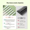 Gradient Grey Ceramic Chopsticks