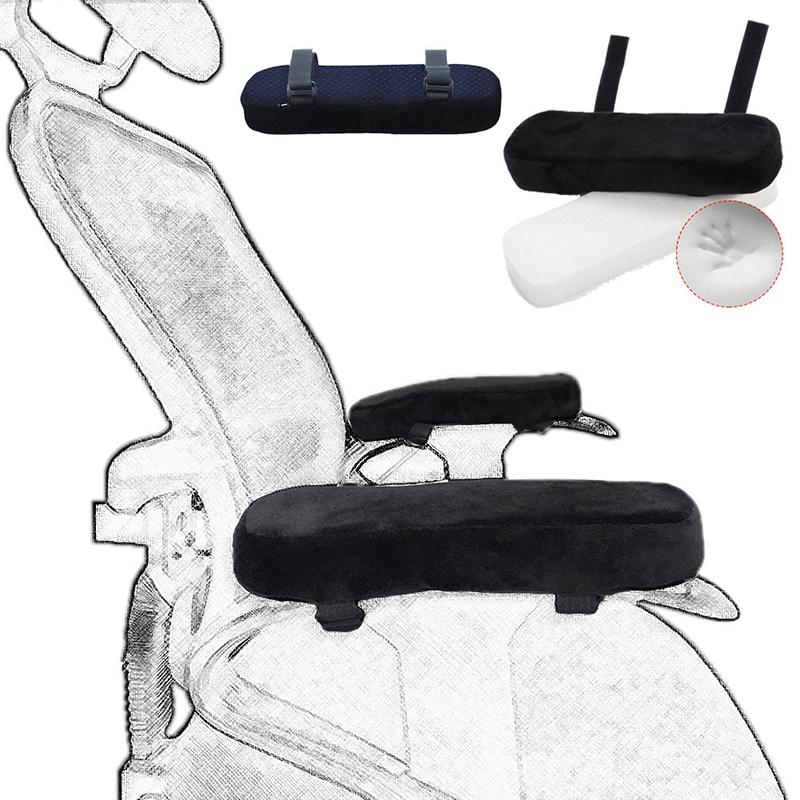 Memory Foam Armrest Pads For Office Chair Elbow Support Cushion For Arm Pressure Relief Universal Fit Covers For Wheelchair
