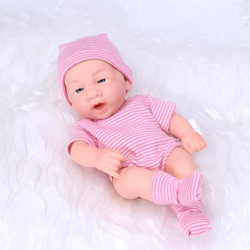 Rebirth Doll Vinyl Doll Baby Pacifying Toy Vinyl Doll Baby Soft Vinyl Doll Toy