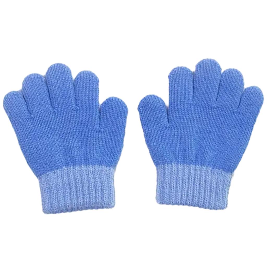 Children Trendy Warm Thermal Gloves Thicken Stylish Mitten Gloves for Cold Weather Winter Cycling Skiing Climbing