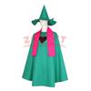 Undertale Ralsei Cosplay Mikina Plášť Vršek Deltarune Cosplay Plášť Kostým S Kloboukem Šál Halloweenský Kostým