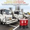 Auto-LKW-Dach-Warnleuchte Notfall-LED-Blitzlicht Blinklicht mit Magnetfuß für die Sicherheit Auto 12V 24V -80V