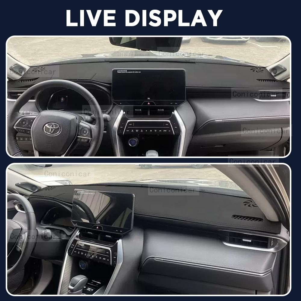 Für TOYOTA HARRIER 2021 2022 Auto Armaturenbrett Abdeckung Matte Sonnenschutz Pad Vermeiden Lichtmatte Instrument Teppich Schutz Zubehör