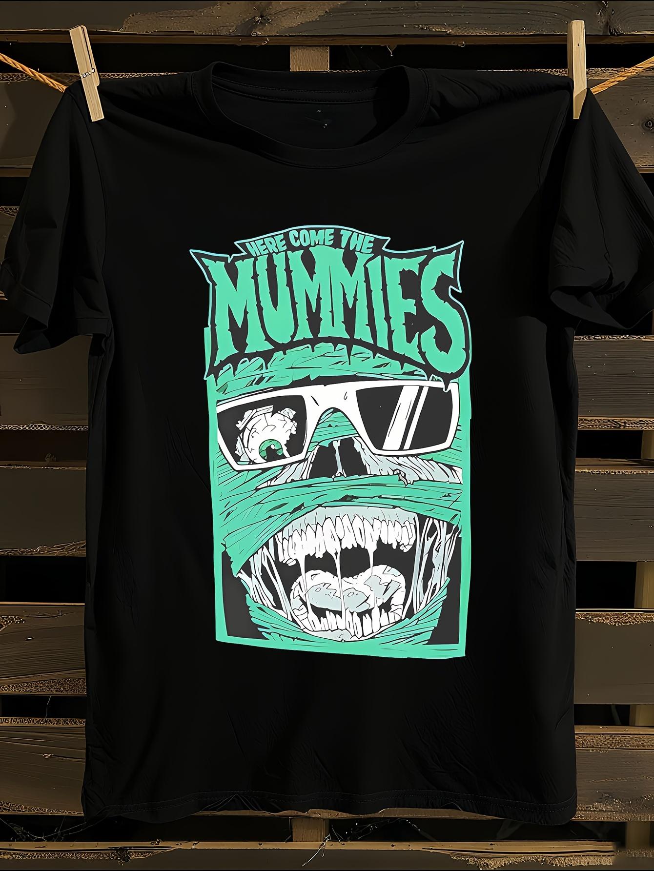Here Come the Mummies Graphic Tshirt L