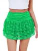 European & American Multi-layer Lace Trim Stacked Mini Midi Skirt – Sexy Fashion for Trendy Women