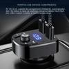 Car MP3 Player with Dual USB Fast Charger & Bluetooth 5.0 - FM Transmitter & Receiver for USB Flash Drive (Car Audio Kit)
