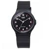 Casio CASIO Analoguhr Chipkashi Günstiges Casio MQ-24-1BL Urethan-Gurt Unisex Schwarz 24-Stunden-Anzeige Index Übersee-Modell