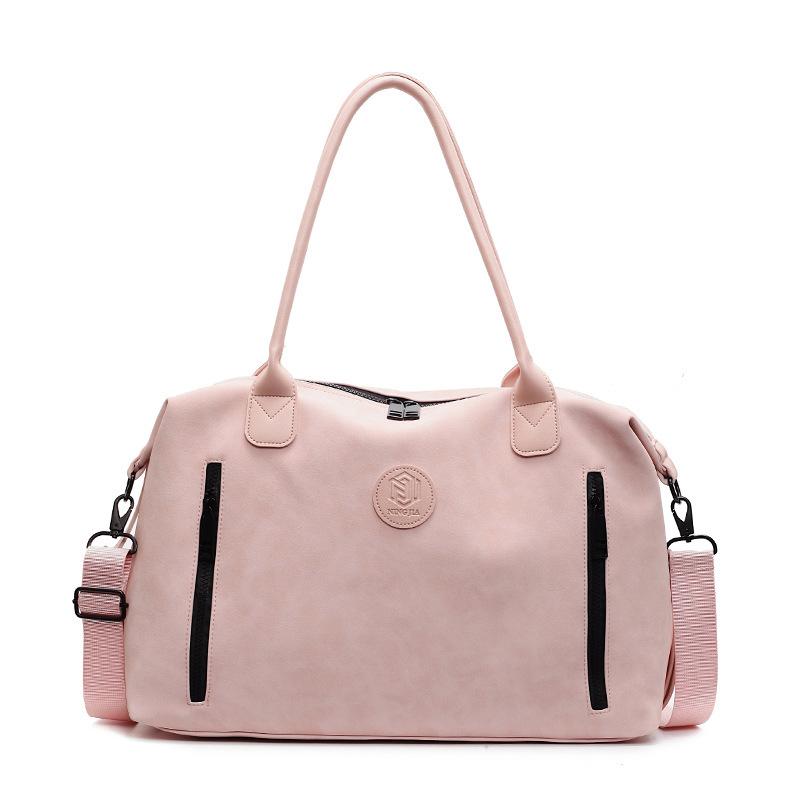 

2026 Newest Fashi Casual Large Capacity Lightweight Crossbody Tote Bag Trendy Versatile Travel Handbags On Sale рожевий